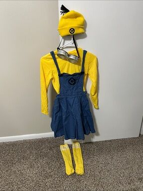 Spirit Yellow & Blue Kids Minion Costume Set